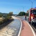 Los bomberos de Cuenca extinguen un incendio de matorral junto al polígono Los Palancares 3 Los bomberos de Cuenca sofocan un incendio junto al polígono Campsa en la Ronda Oeste