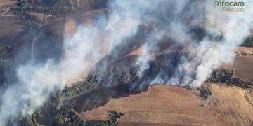Controlado el incendio forestal de arbolado en Malaguilla tras 27 horas de operativo