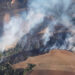 Los medios terrestres asumen la extinción nocturna del incendio forestal de arbolado en Malaguilla
