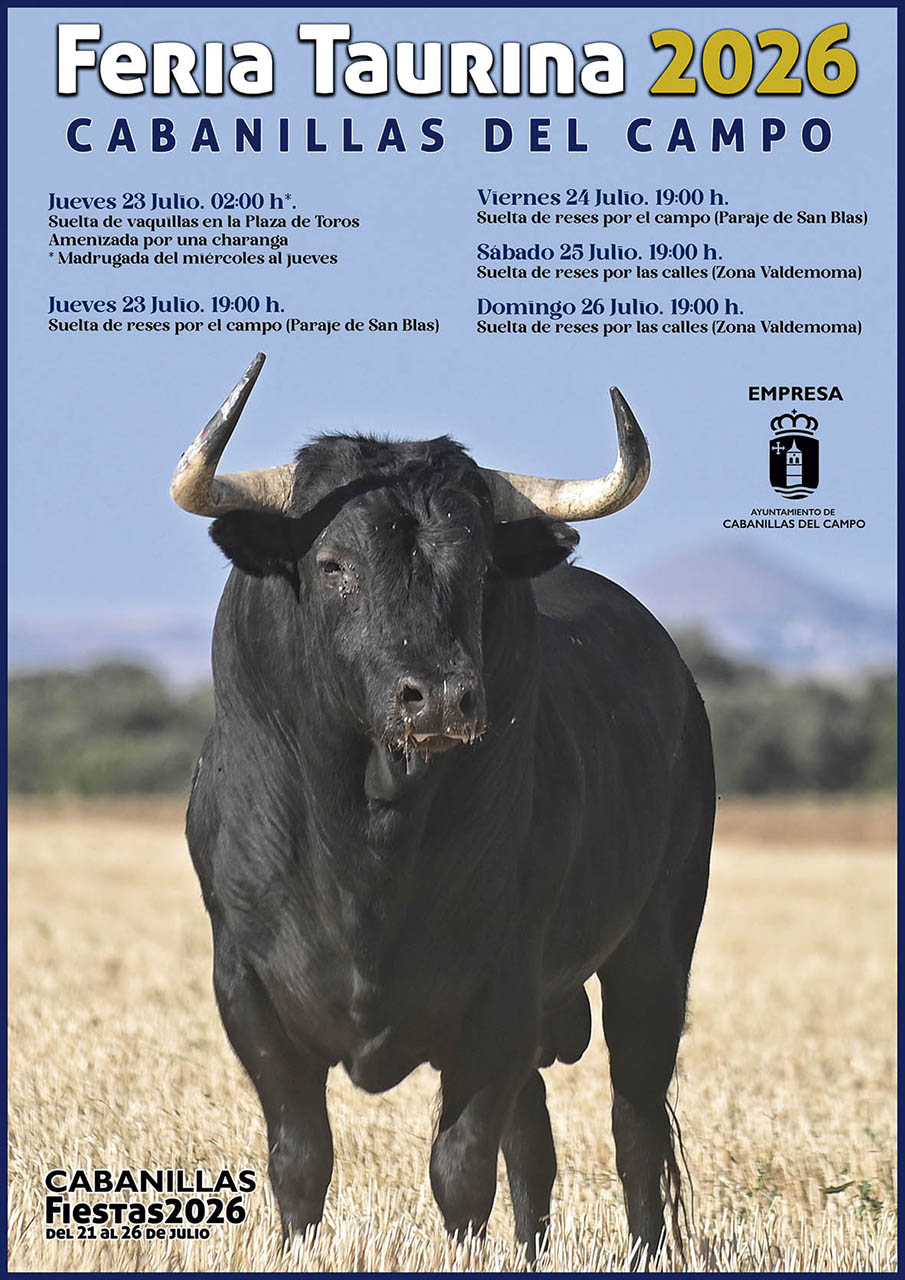 Más de 75 actividades conforman el programa de las Fiestas 2026 de Cabanillas del Campo, del 21 al 26 de julio 2 Más de 75 actividades conforman el programa de las Fiestas 2026 de Cabanillas del Campo, del 21 al 26 de julio
