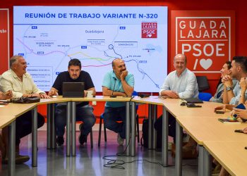 PSOE Guadalajara reclama al PP un pacto para que la variante de la N-320 «no se pare gobierne quien gobierne»