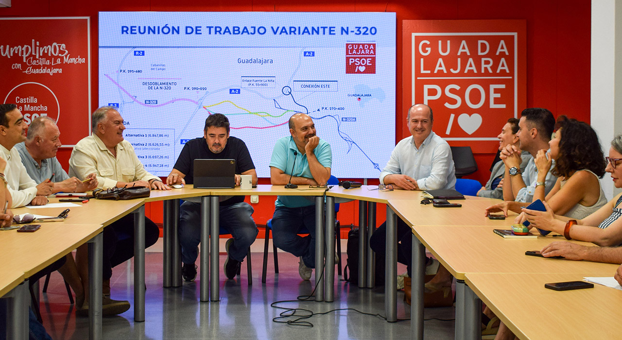 PSOE Guadalajara reclama al PP un pacto para que la variante de la N-320 "no se pare gobierne quien gobierne" 2 PSOE Guadalajara reclama al PP un pacto para que la variante de la N-320 no se pare gobierne quien gobierne