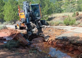 Rotura en la tubería de Royo Frío: Cuenca mantiene el suministro de agua