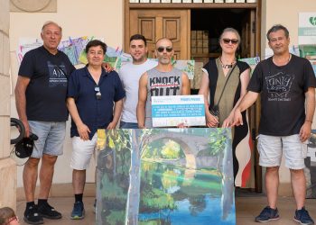 Sergio del Amo gana el XXIII Concurso de Pintura Rápida ‘Villa de Trillo’ con una obra inspirada en el frescor del río Tajo