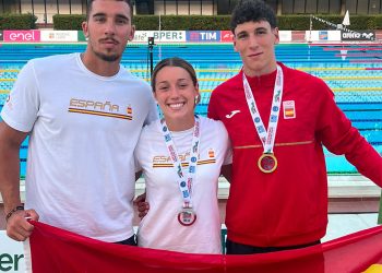Siete medallas y un récord del mundo: los alcarreños Marcos Serrano y María Sanz se coronan en Europa