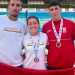 Siete medallas y un récord del mundo: los alcarreños Marcos Serrano y María Sanz se coronan en Europa Siete medallas y un récord del mundo: los alcarreños Marcos Serrano y María Sanz se coronan en Europa