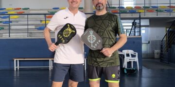 Rubén Fernández y Alfonso García conquistan la II Liga de Pickleball en las pistas de la UCLM de Cuenca