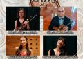 El Cuarteto Lignum une a tres generaciones de músicos conquenses en el 250 aniversario de las pinturas murales de Cardenete