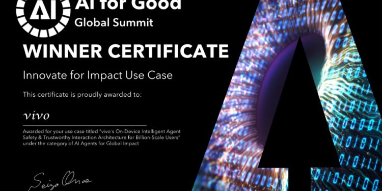 vivo desarrolla una solución líder de seguridad de la IA en el dispositivo reconocida internacionalmente en AI for Good Global Summit 2026 1 vivo desarrolla una solución líder de seguridad de la IA en el dispositivo reconocida internacionalmente en AI for Good Global Summit 2026