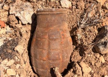La Guardia Civil detona una granada en Abánades hallada por un senderista