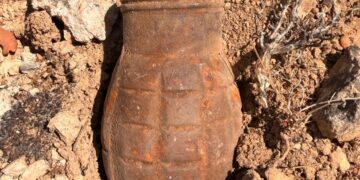 La Guardia Civil detona una granada en Abánades hallada por un senderista
