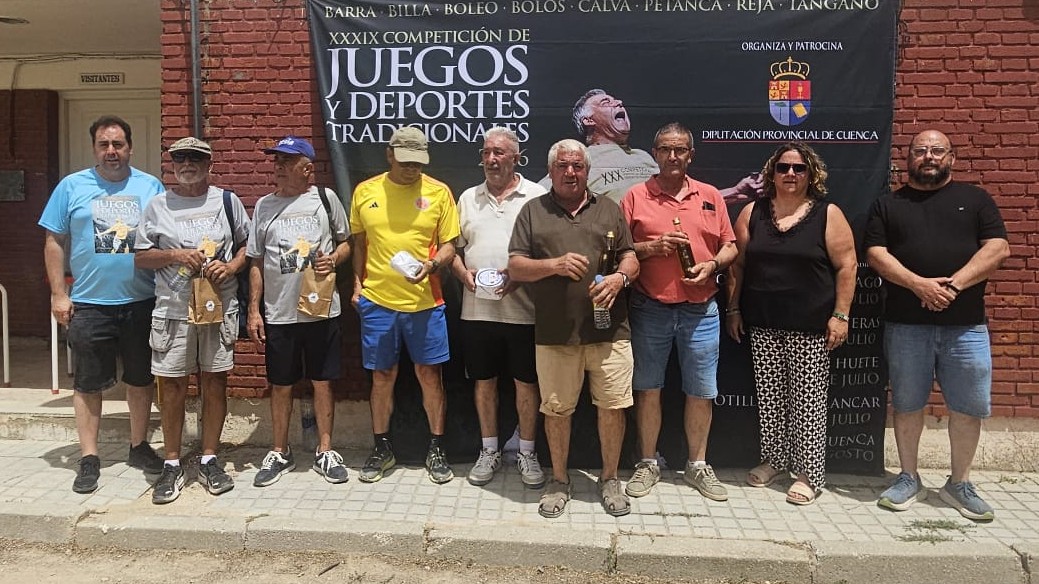 Los juegos tradicionales en Huete reúnen a cerca de 120 jugadores Los juegos tradicionales en Huete reúnen a cerca de 120 jugadores