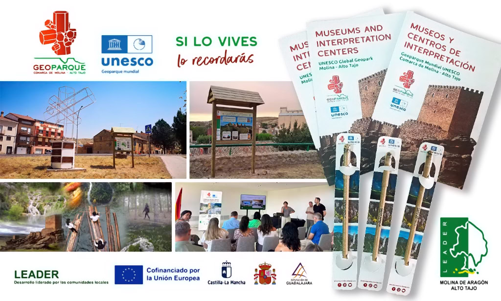 El Geoparque Mundial de la UNESCO Molina-Alto Tajo refuerza la divulgación de su patrimonio con nuevas actuaciones El Geoparque Mundial de la UNESCO Molina-Alto Tajo refuerza la divulgación de su patrimonio con nuevas actuaciones