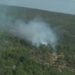 Despliegue aéreo y terrestre contra un fuego forestal en la Loma de Motos de Cuenca