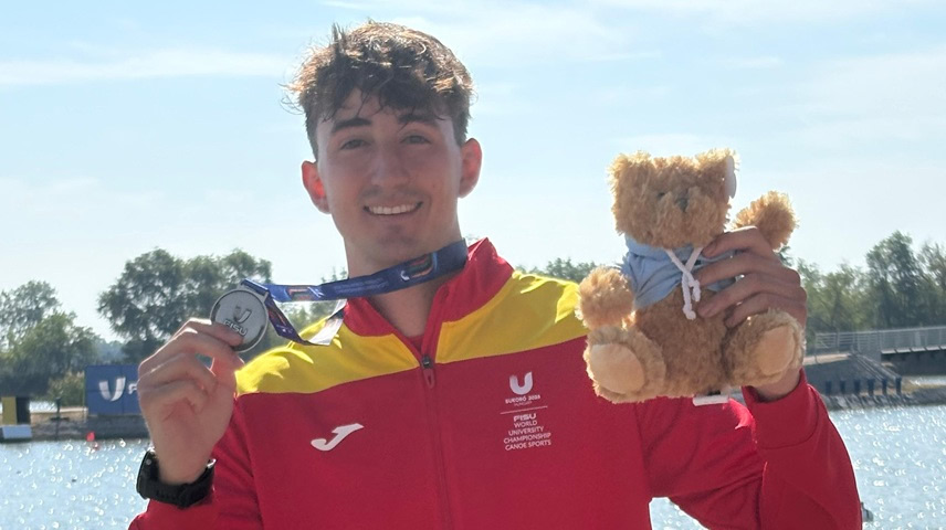 El palista conquense Carlos López Belinchón logra dos medallas en el Mundial Universitario de Piragüismo El palista conquense Carlos López Belinchón logra dos medallas en el Mundial Universitario de Piragüismo