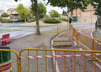 Arranca la mayor operación de reparación de acerados de la historia de Cabanillas del Campo