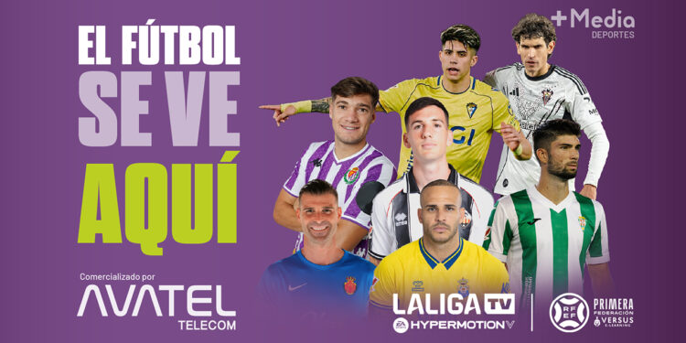 Avatel amplía su oferta de entretenimiento con la incorporación de LaLiga Hypermotion y Primera Federación Avatel amplía su oferta de entretenimiento con la incorporación de LaLiga Hypermotion y Primera Federación