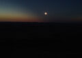 Más de 2.000 personas siguen el eclipse en Huete desde el Cerro del Castillo