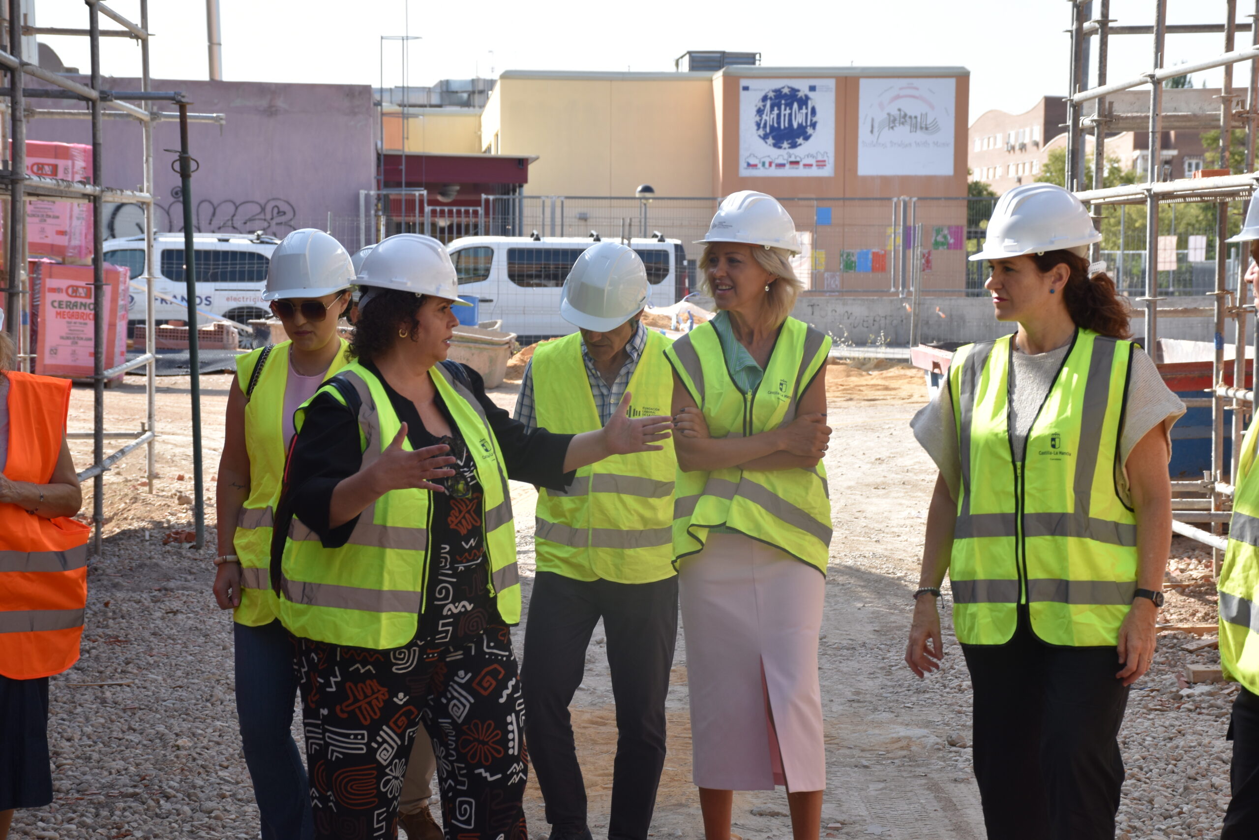 La nueva Oficina de Empleo de Cuenca supera el 52% de obra y abrirá este año en Villa Román 1 Obras de la nueva Oficina de Empleo de Cuenca en el barrio de Villa Román