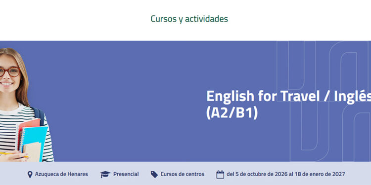 El Aula en Azuqueca de la UNED acogerá el curso “English for Travel/Inglés para viajar” El Aula en Azuqueca de la UNED acogerá el curso “English for Travel/Inglés para viajar”