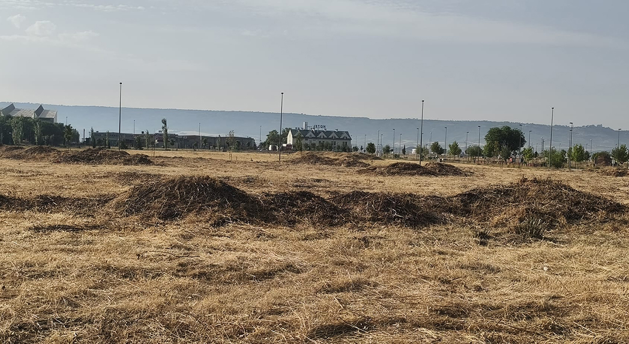 El Ayuntamiento de Azuqueca desbroza parcelas privadas para reducir el riesgo de incendios 1 El Ayuntamiento de Azuqueca desbroza parcelas privadas para reducir el riesgo de incendios