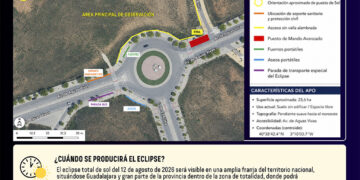 El Ayuntamiento de Guadalajara recuerda el dispositivo especial para la observación del eclipse solar del 12 de agosto