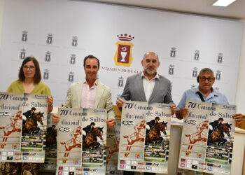 El Concurso Nacional de Saltos de Cuenca celebra su 70 aniversario con un centenar de caballos