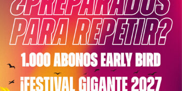El Festival Gigante 2027 pone a la venta en Guadalajara sus primeros mil abonos a 30 euros
