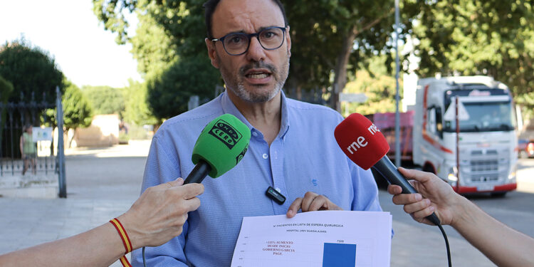 El PP de Guadalajara denuncia una “emergencia sanitaria” en el Hospital Universitario con el peor dato histórico de lista de espera quirúrgica El PP de Guadalajara denuncia una “emergencia sanitaria” en el Hospital Universitario con el peor dato histórico de lista de espera quirúrgica