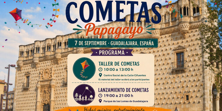 El Parque de Las Lomas estrena festival familiar de cometas en el arranque festivo de Guadalajara El Parque de Las Lomas estrena festival familiar de cometas en el arranque festivo de Guadalajara