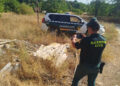 El SEPRONA desmantela una red que arrojaba uralita con amianto en olivares conquenses