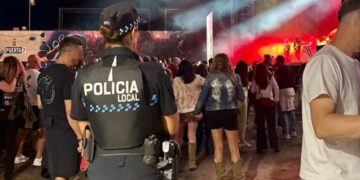 El dispositivo de seguridad de San Julián cierra el sábado con una evacuación y 260 atenciones en los Puntos Violeta