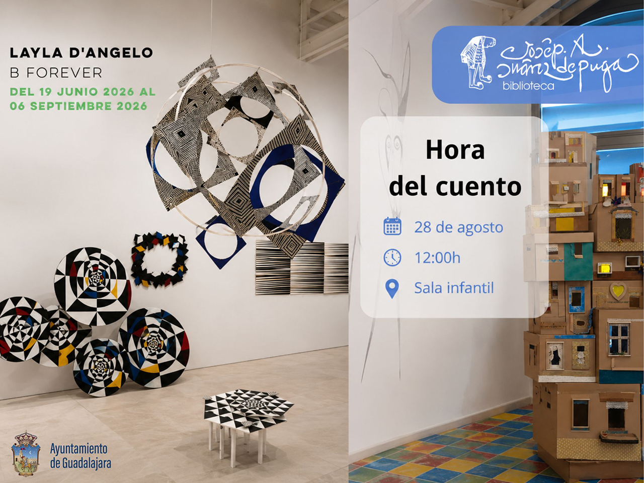 Esculturas cinéticas, arte magnético y la vuelta de la Hora del Cuento animan el fin de semana cultural en Guadalajara Esculturas cinéticas, arte magnético y la vuelta de la Hora del Cuento animan el fin de semana cultural en Guadalajara