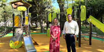 Guadalajara abre las nuevas áreas infantiles del Parque de la Concordia tras una inversión de 150.000 euros