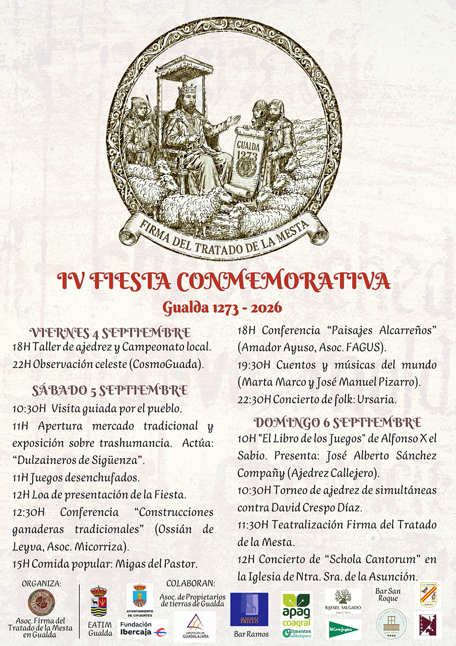 Gualda revive la firma del Tratado de la Mesta con tres días de ambientación medieval Gualda revive la firma del Tratado de la Mesta con tres días de ambientación medieval