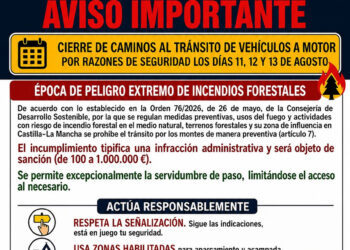 Huete restringe el acceso a sus caminos municipales y pistas forestales por el eclipse solar
