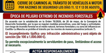 Huete restringe el acceso a sus caminos municipales y pistas forestales por el eclipse solar