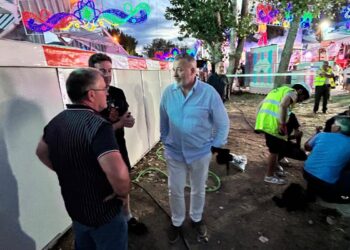 Las atracciones del Ferial de Cuenca recuperan la normalidad tras solventarse la avería eléctrica