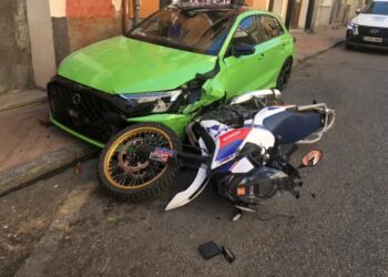 Localizado en Tiradores tras provocar un accidente múltiple en la Puerta de Valencia y darse a la fuga