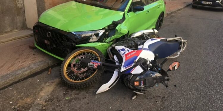 Localizado en Tiradores tras provocar un accidente múltiple en la Puerta de Valencia y darse a la fuga