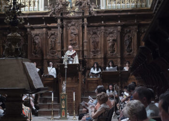 La Catedral de Cuenca devuelve el canto medieval a su función original en la misa de la Asunción
