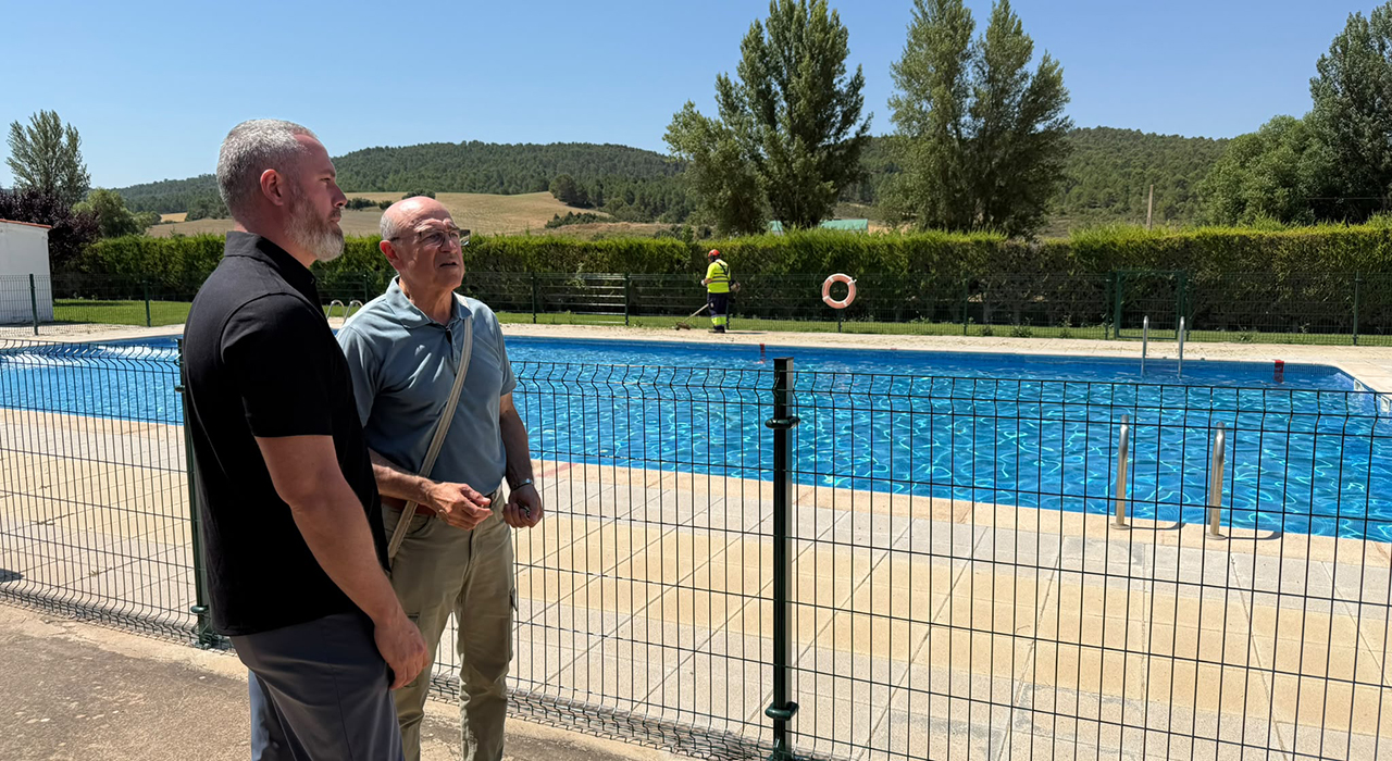 La Diputación de Cuenca renueva la piscina y estrena parque de calistenia en Valdetórtola 1 La Diputación de Cuenca renueva la piscina y estrena parque de calistenia en Valdetórtola