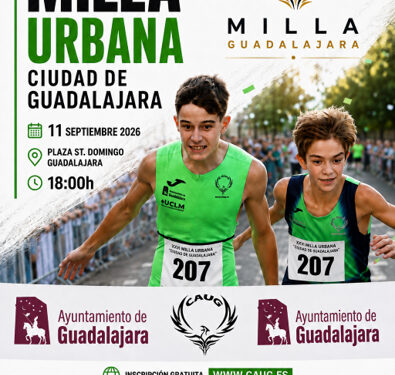 La Milla Urbana Ciudad de Guadalajara reunirá a atletas de élite y populares el 11 de septiembre La Milla Urbana Ciudad de Guadalajara reunirá a atletas de élite y populares el 11 de septiembre