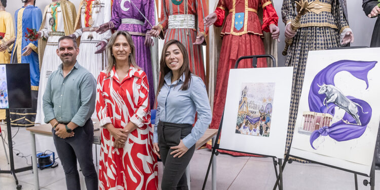 La artista guadalajareña Nerea Calvo firma los carteles oficiales de las Ferias y Fiestas y de los Encierros 2026