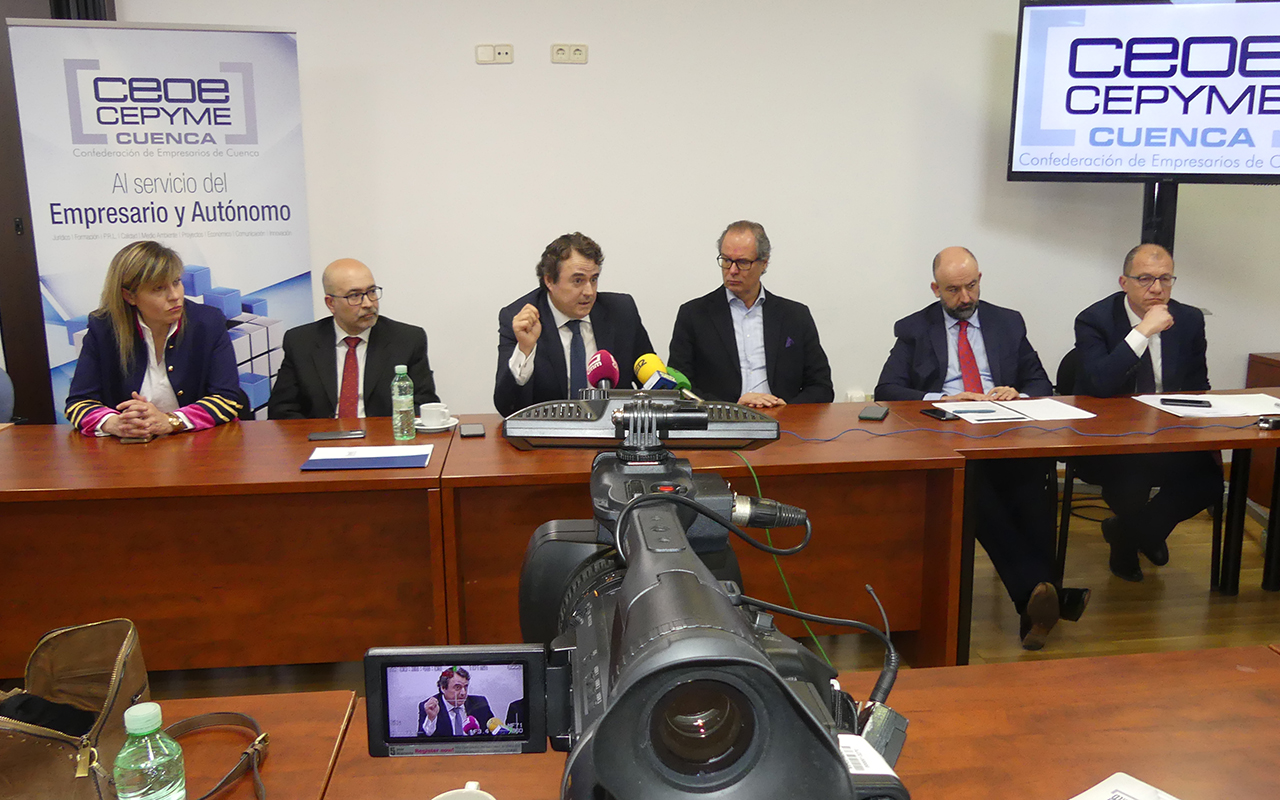 La patronal conquense advierte del fuerte impacto del tablero geopolítico en las empresas conquenses La patronal conquense advierte del fuerte impacto del tablero geopolítico en las empresas conquenses