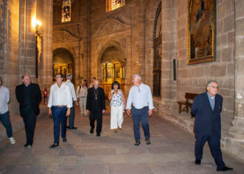 La restauración de la catedral de Sigüenza suma 2,1 millones de euros y encara su fachada principal