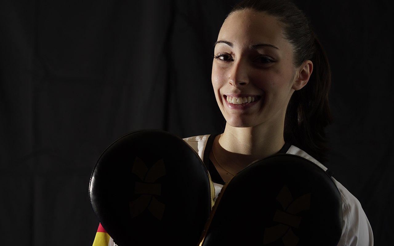 La taekwondista alcarreña Lena Moreno busca el podio en el Mundial Femenino de China La taekwondista alcarreña Lena Moreno busca el podio en el Mundial Femenino de China