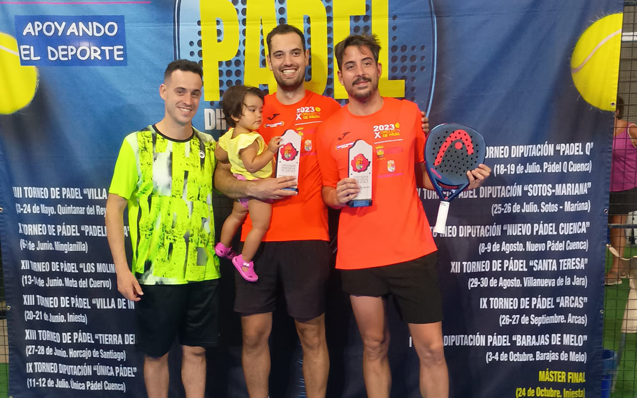 Las palas de Ayanz, Romero y las hermanas Gamero conquistan el noveno torneo del Circuito Provincial en Cuenca 1 Las palas de Ayanz, Romero y las hermanas Gamero conquistan el noveno torneo del Circuito Provincial en Cuenca