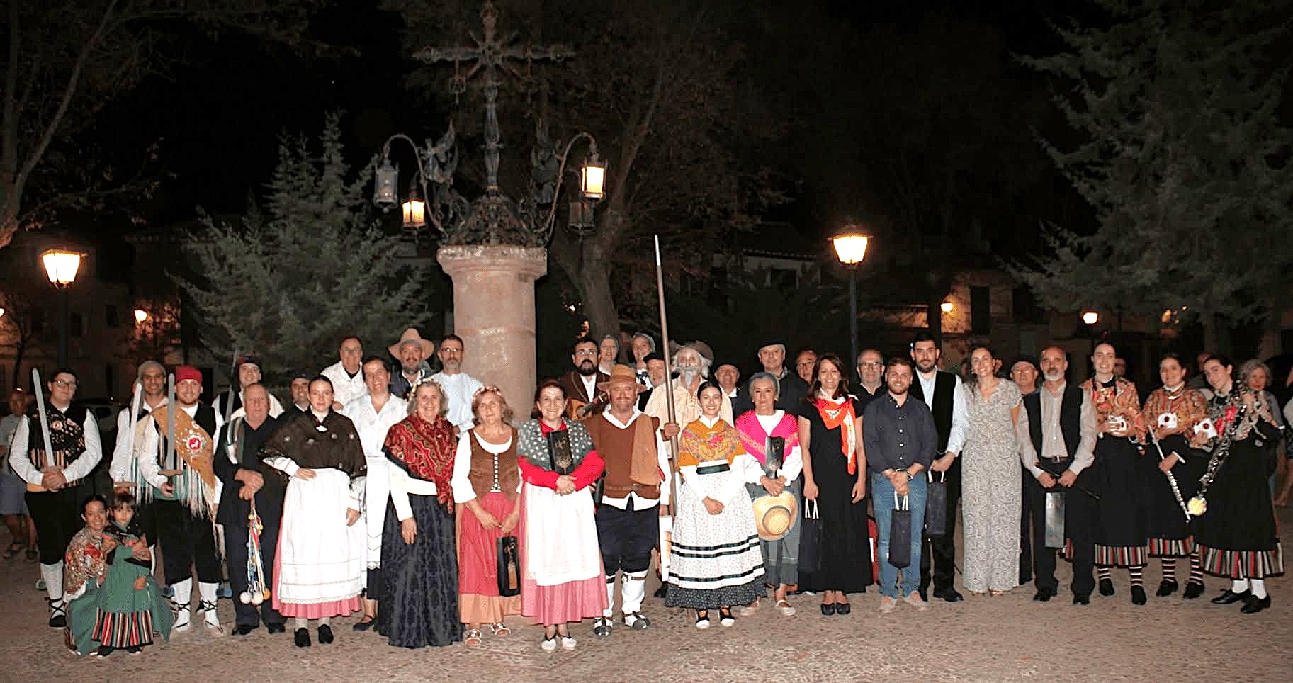 El delegado provincial Miguel Díaz Brazales, durante ‘Un paseo por el Quijote’ en Villanueva de los Infantes