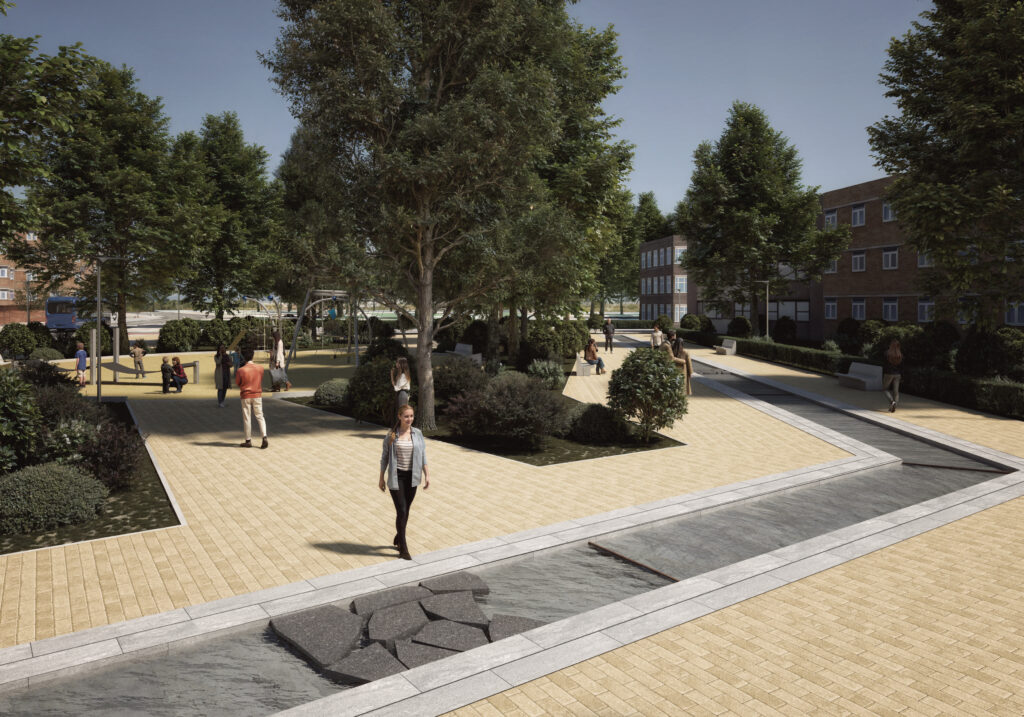 La transformación de Cardenal González de Mendoza contará con un centenar de nuevos árboles y una gran infraestructura verde urbana